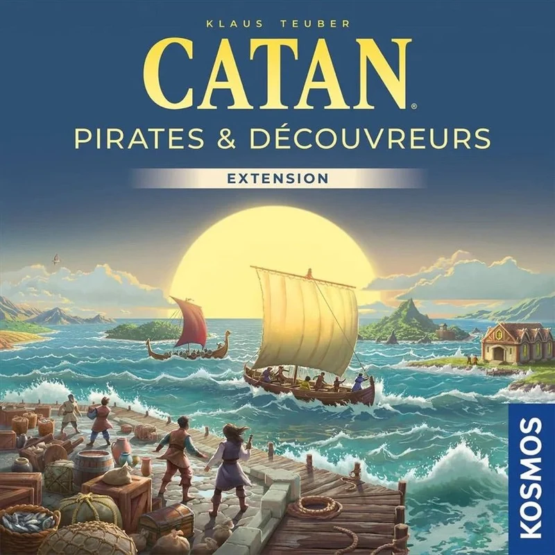 Catan extension - Pirates et découvreurs