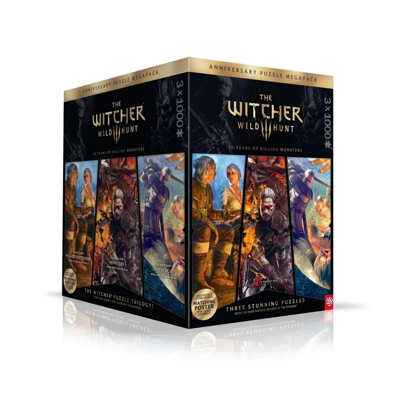 The Witcher 3 Anniversary Puzzle Trilogy