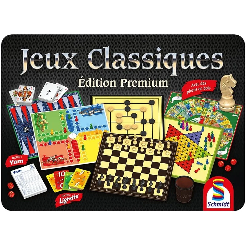 Jeux Classiques Edition Premium ( Boite Métal )