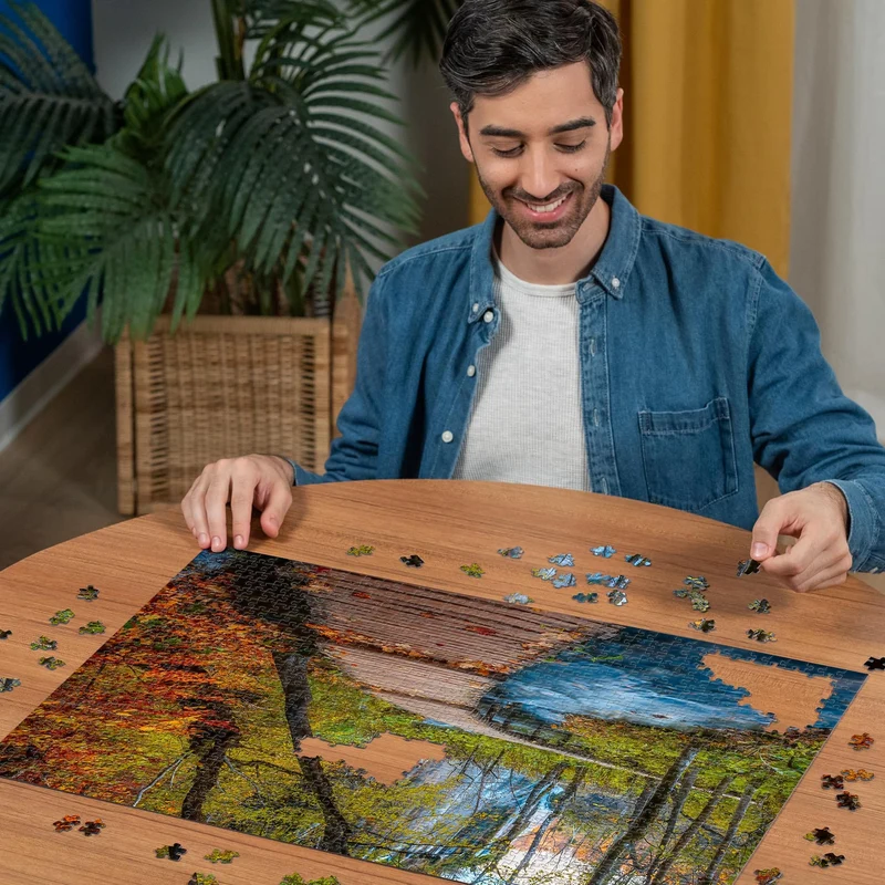 Autumnal Wooden Trail (1000pcs)