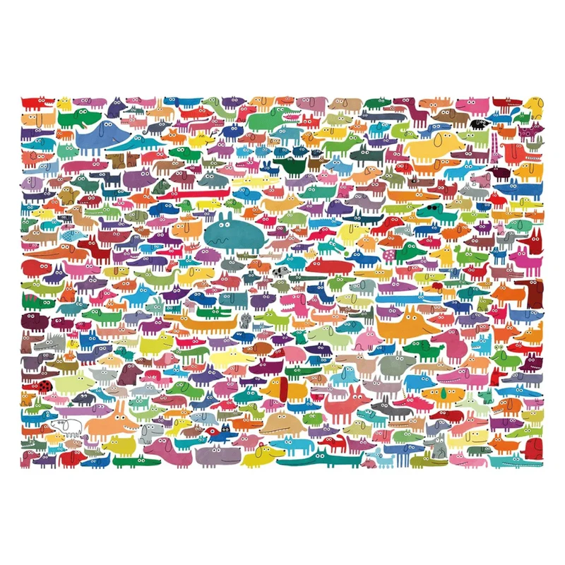 387 Dogs & One Cat (300 pcs LARGE)