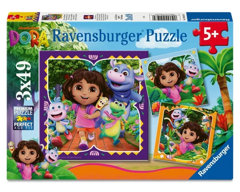 Dora the Explorer (3x49pcs)
