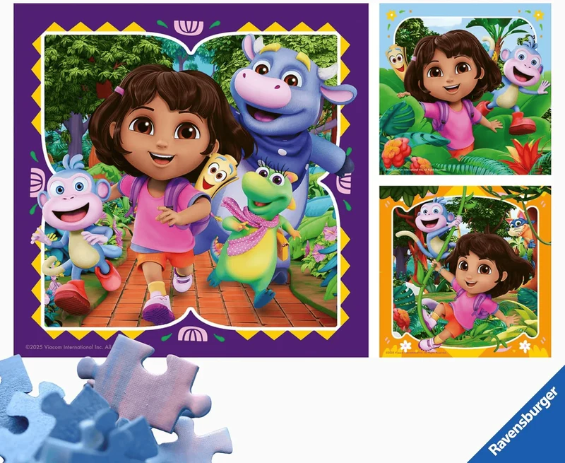 Dora the Explorer (3x49pcs)