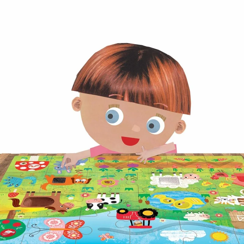 Tactile Puzzle Montessori