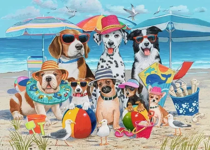 Buddies de plage (35 pcs)
