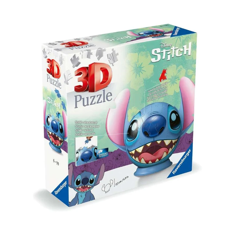 Stitch with Ears 3D (77 pcs)