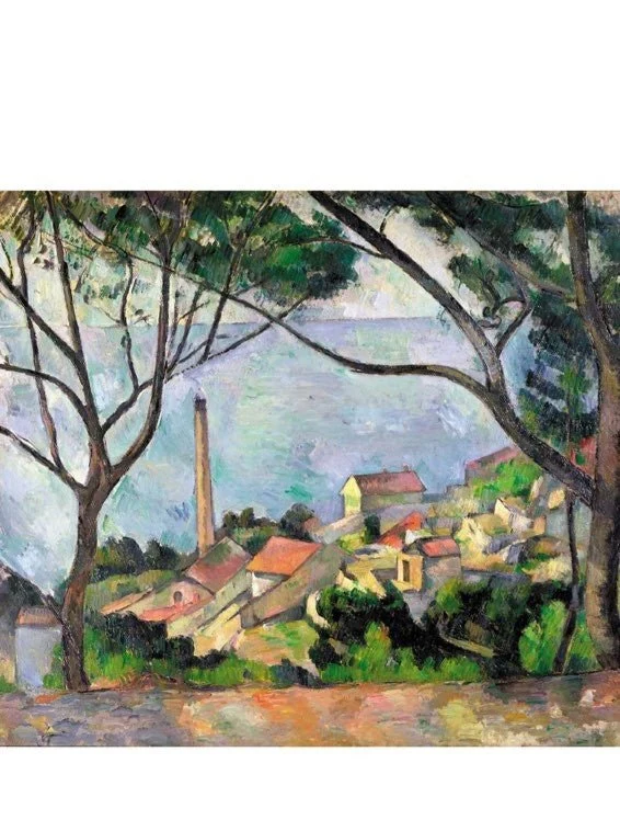 Puzzle MW - 50 p - Vue sur l'Estaque - Cezanne