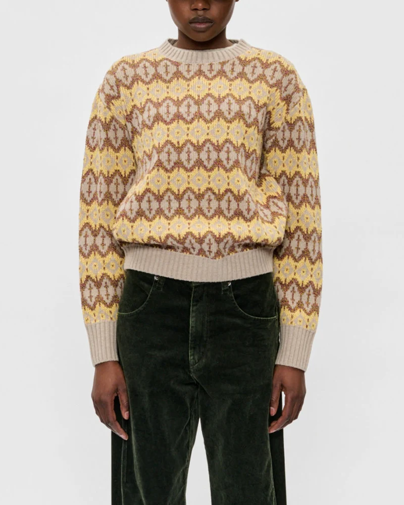 6397 - Pull Fairisle - Sunbeam
