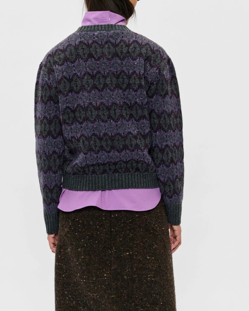 6397 - Pull Fairisle - Viola