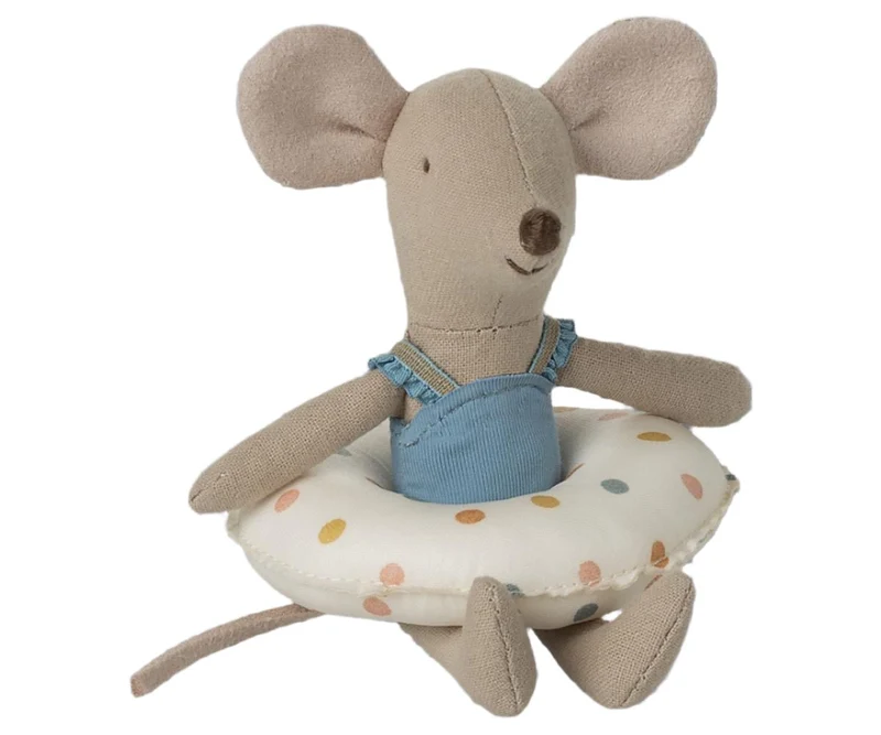 Souris de Plage Avec Bouée, Petite sœur - Multi Dot