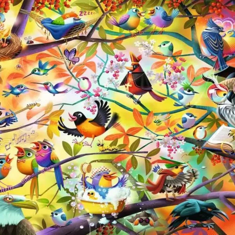Busy Birdies (1000 pcs)