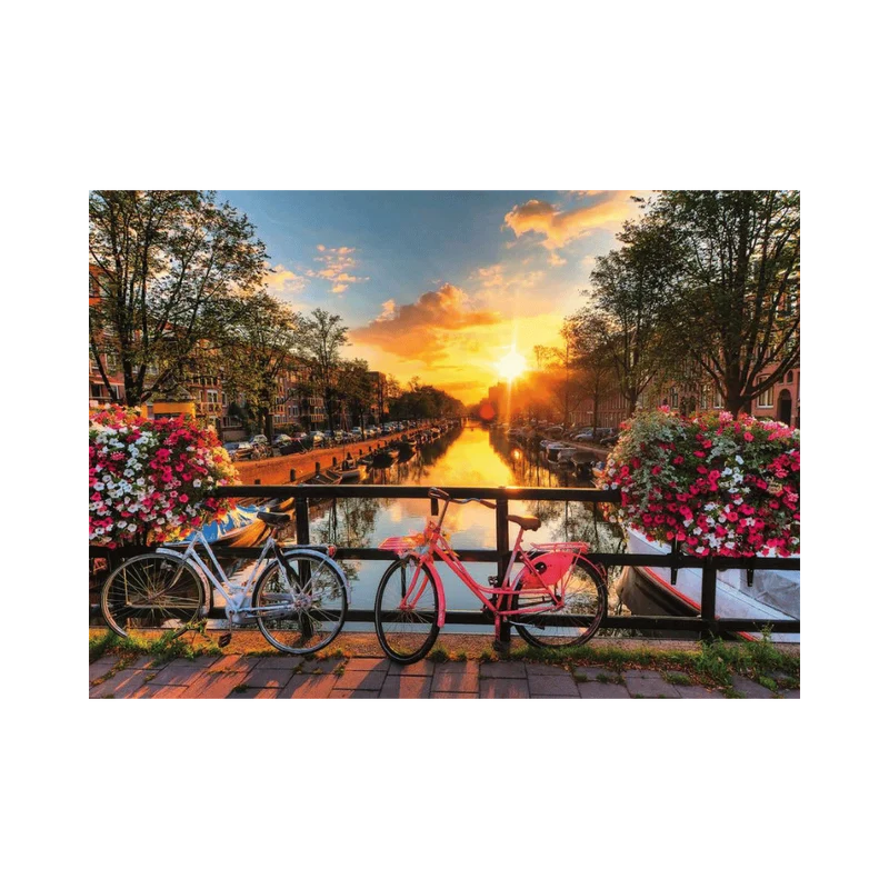Bicycles in Amsterdam (1000 pcs)