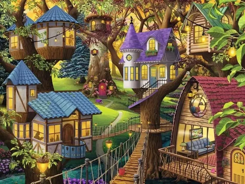 Twilight in the Treetops (1500 pcs)