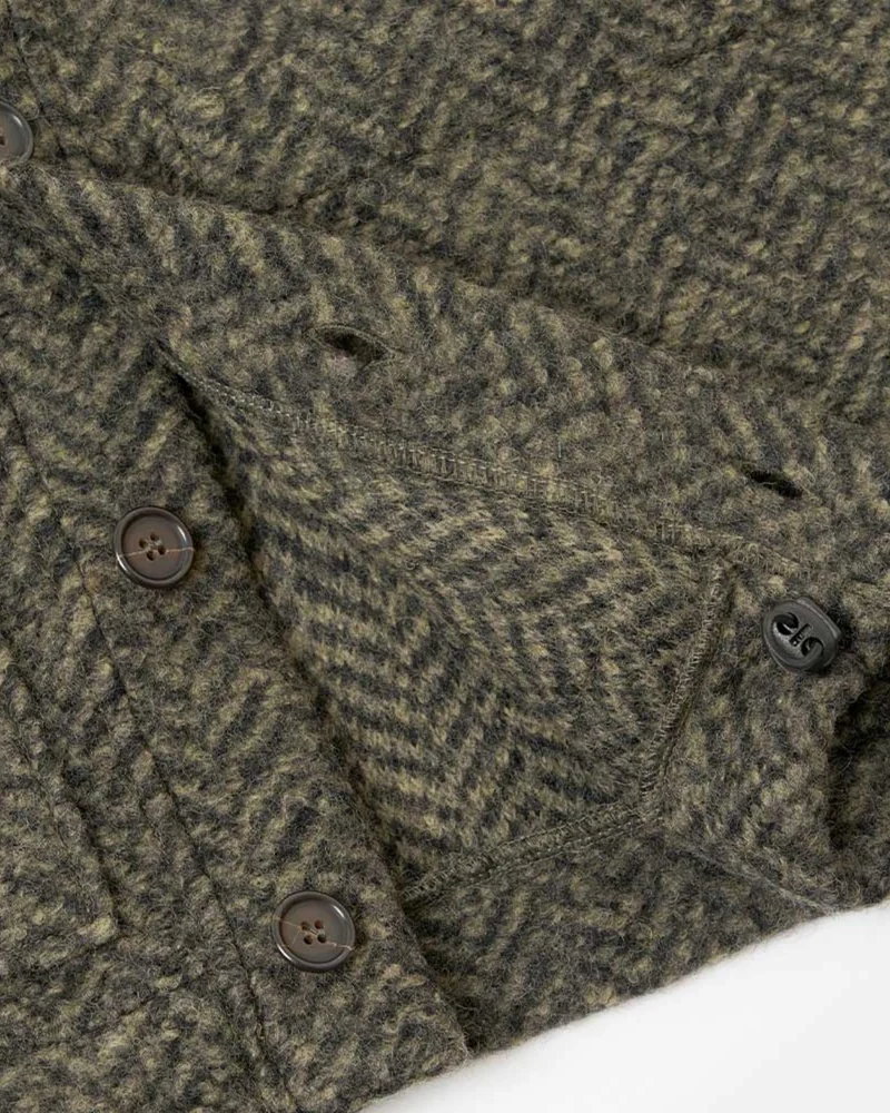 Universal Works - Cardigan Advance - Olive