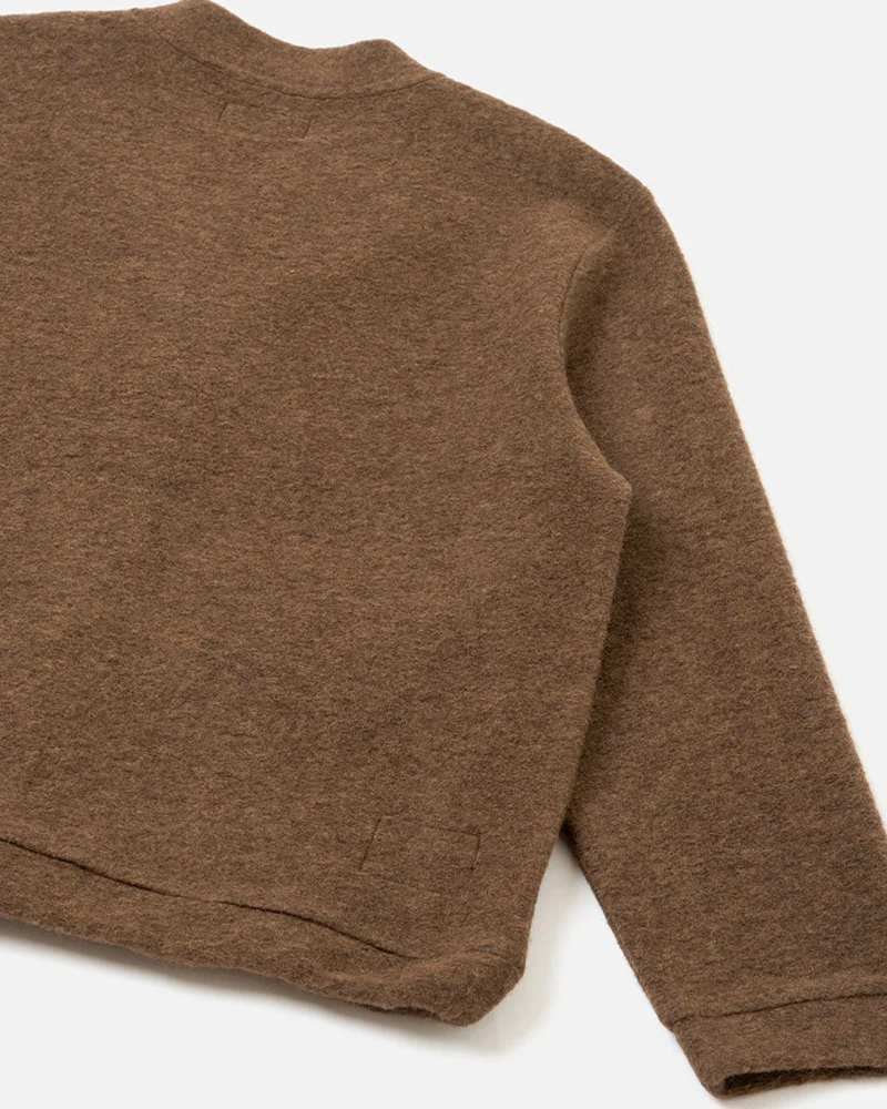 Universal Works - Cardigan Advance - Marron