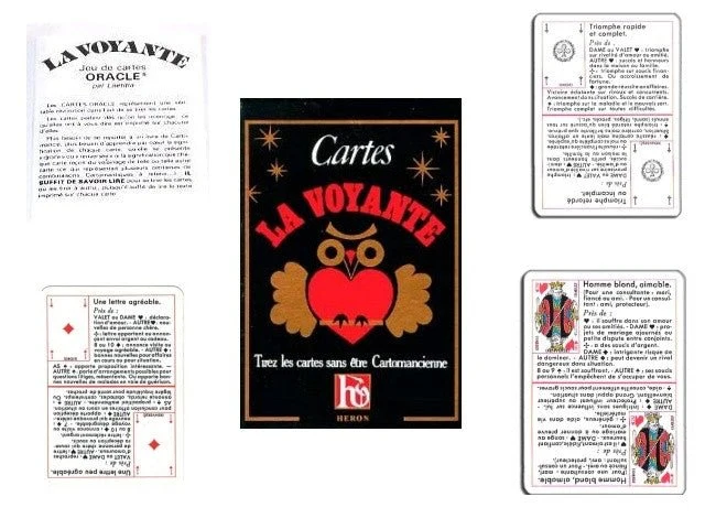 Cartes de divination La voyante