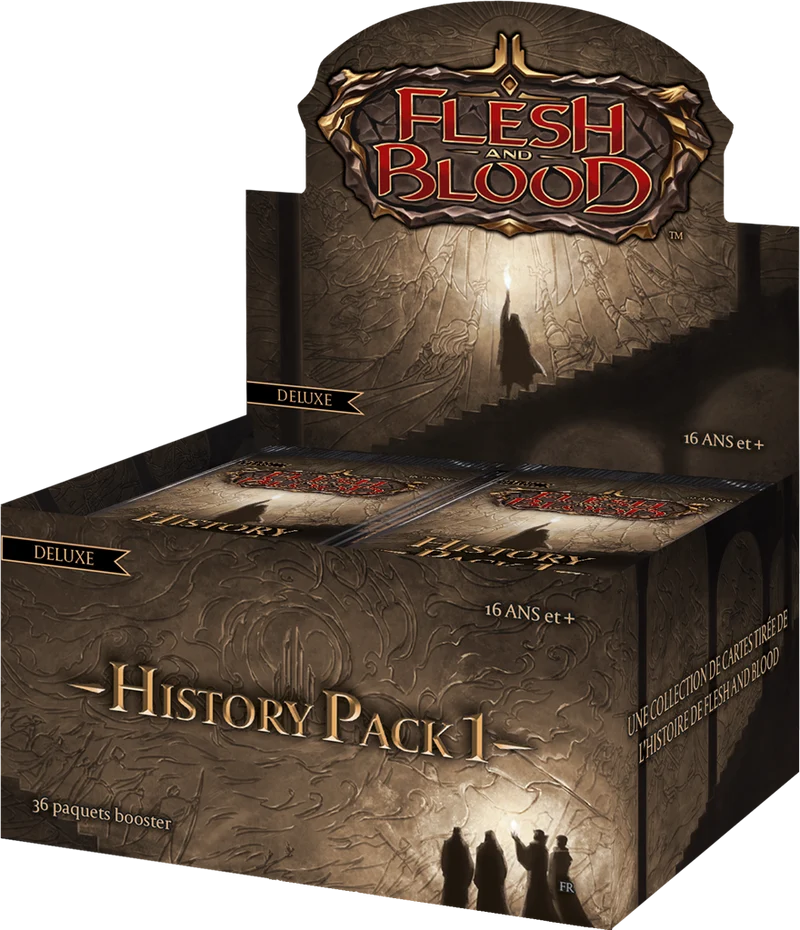 Flesh and Blood - Display de 36 boosters - History Pack 1 Black Label - Fr