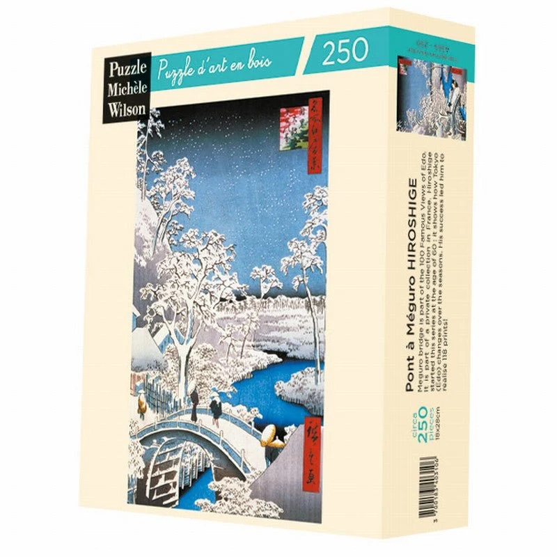 Puzzle MW - 250 p - Le pont à Meguro - Hiroshige