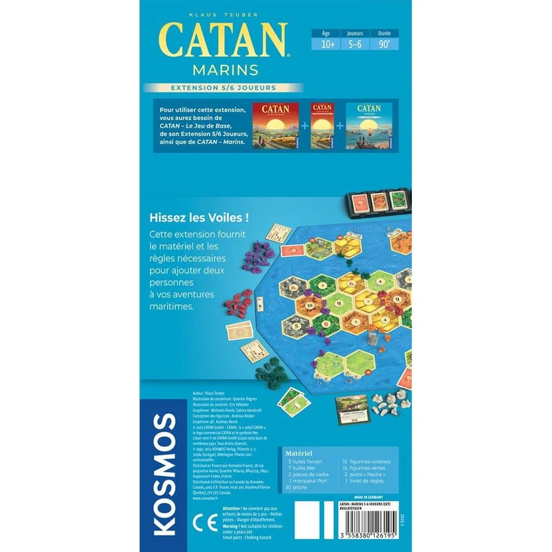 Catan - Marins 5-6 joueurs (Ext.) (Edition 2025)