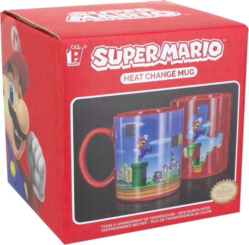 Tasse Super Mario thermosensible