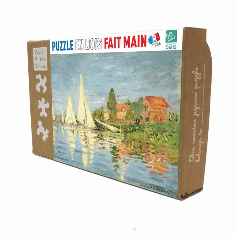 Puzzle MW - 50 p - Régates à Argenteuil - Monet
