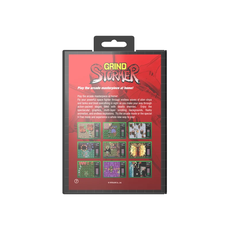 Toaplan Shooters Volume 2 - GRIND STORMER Sega Mega Drive EU / Genesis US