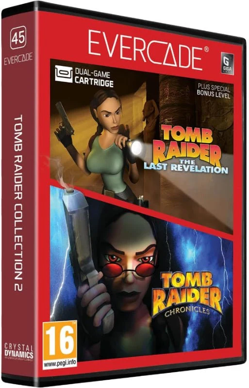 Blaze Evercade - Tomb Raider Collection 2 - Cartouche Evercade n°45