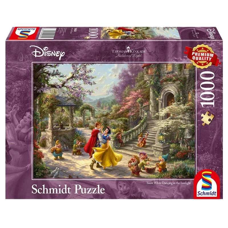 Puzzle Disney - Blanche - Neige Et Le Prince