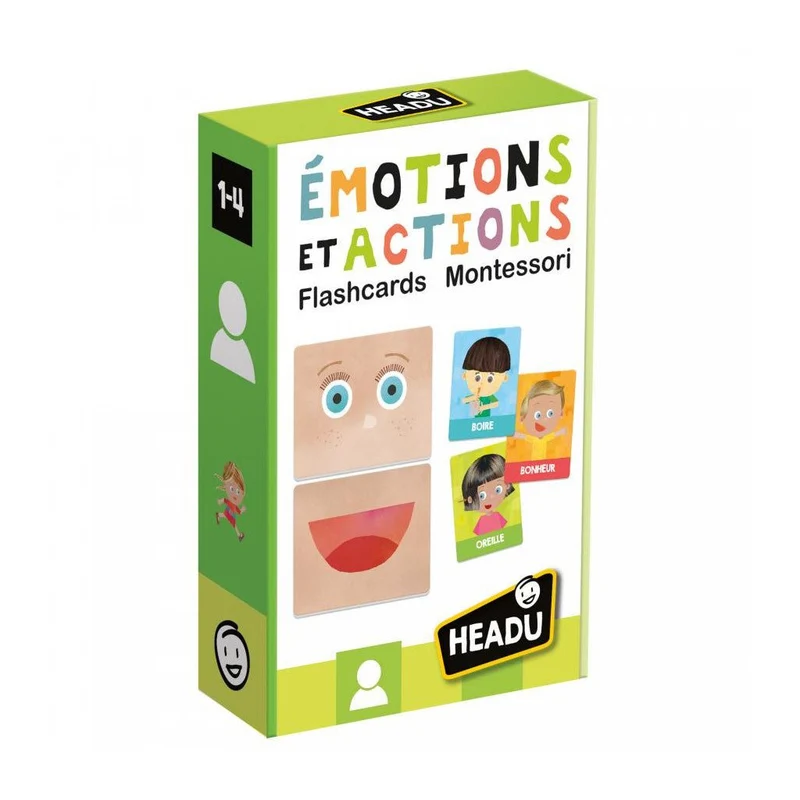 Flashcards Emotions Et Actions Montessori