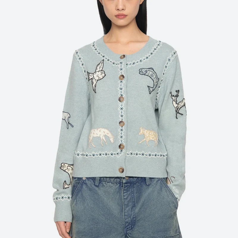 Sea New York - Cardigan Winslow - Bleu