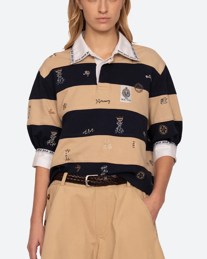 Sea New York - Top Juliet Rugby - Beige