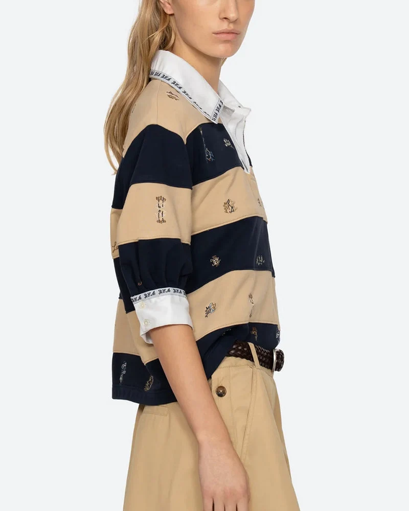 Sea New York - Top Juliet Rugby - Beige