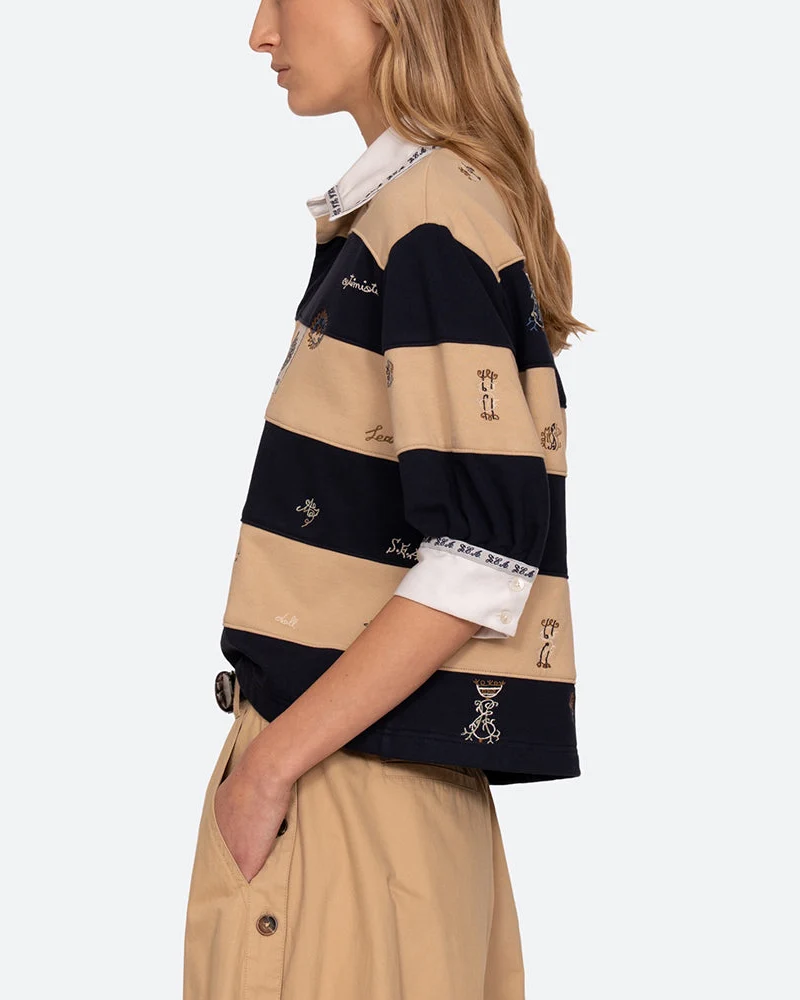 Sea New York - Top Juliet Rugby - Beige