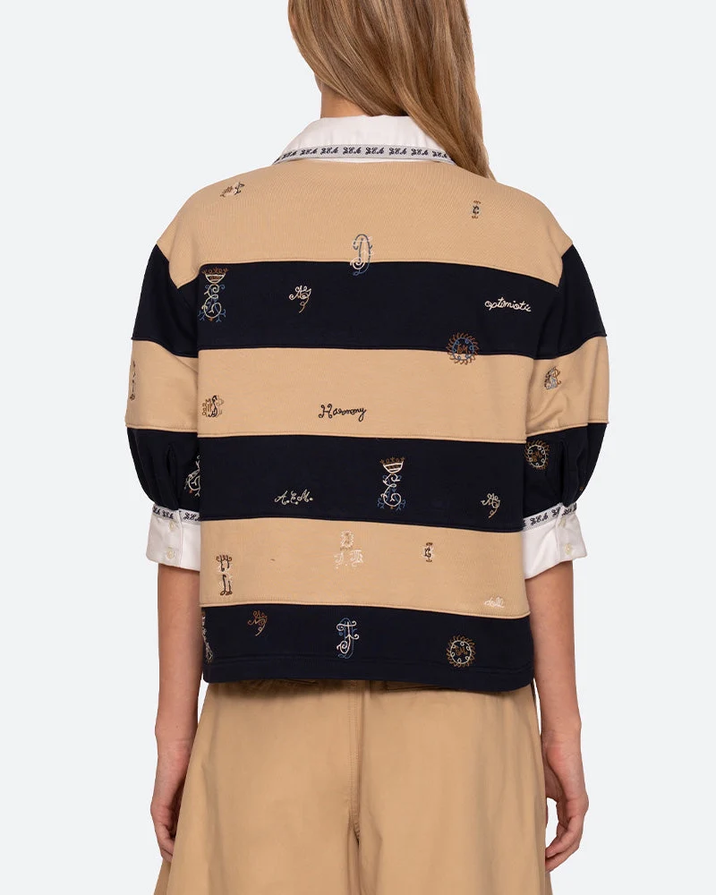 Sea New York - Top Juliet Rugby - Beige