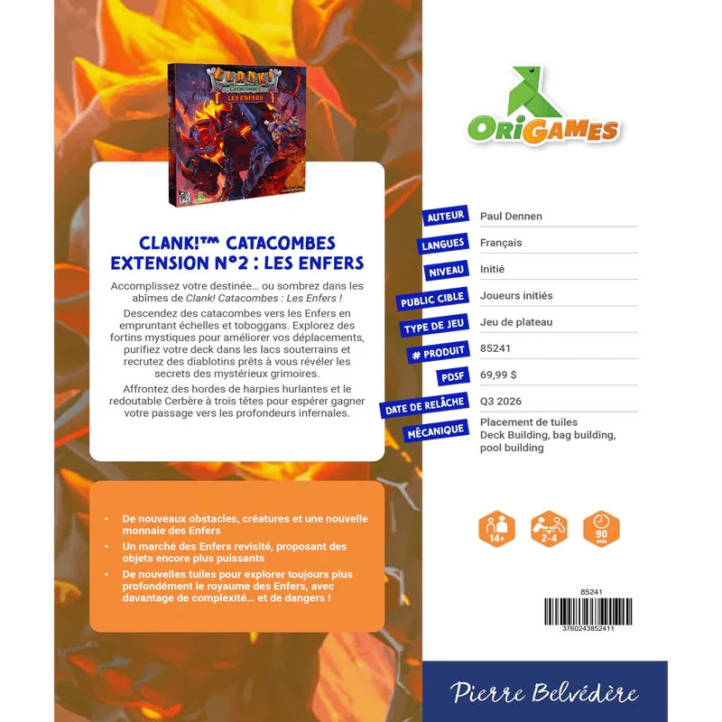 Clank! catacombes ext. 2 - Les enfers (FR)