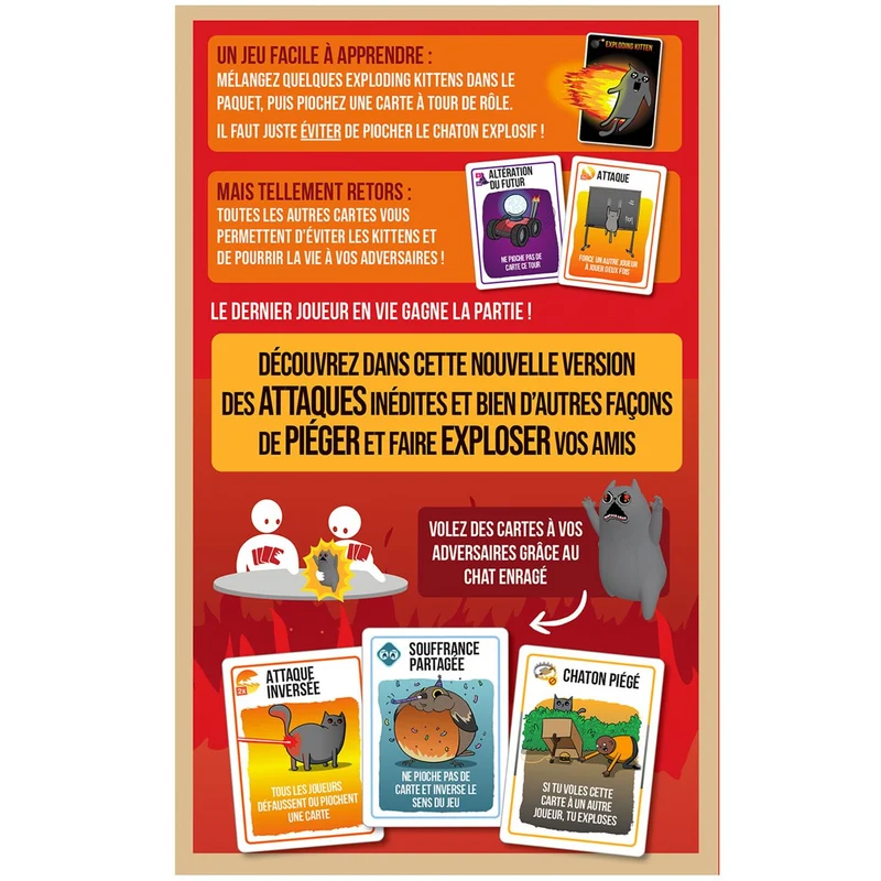 Exploding Kittens - Rage mode (FR)