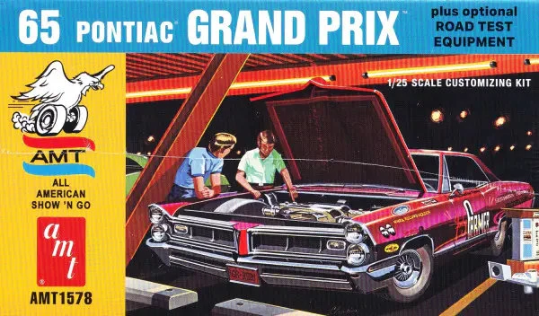 Modèle à coller 65 pontiac grand prix,