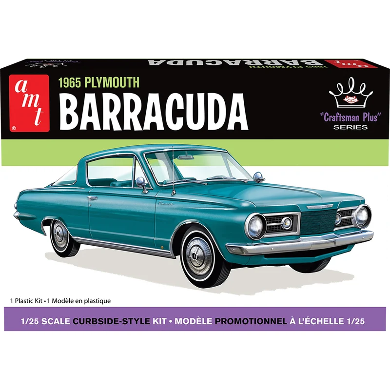 Modèle à coller 65 barracuda, craftsman plus, 1/25