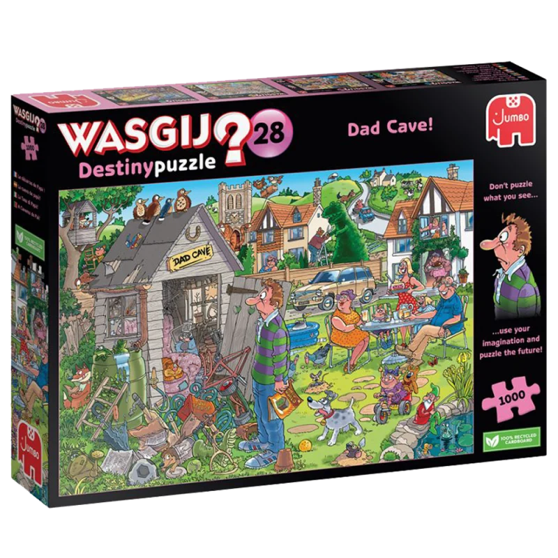 Wasgij Original 28 - 1000 pcs - Le débarras de papa !