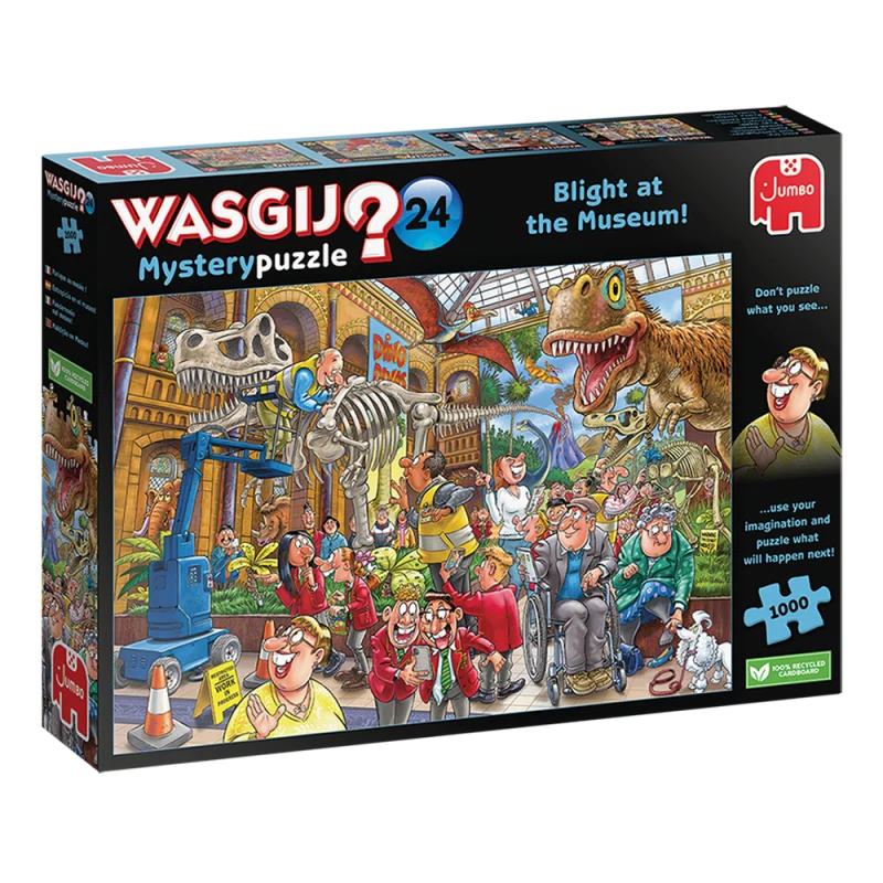 Wasgij Mystery 24 - 1000 pcs - Panique au Musée !