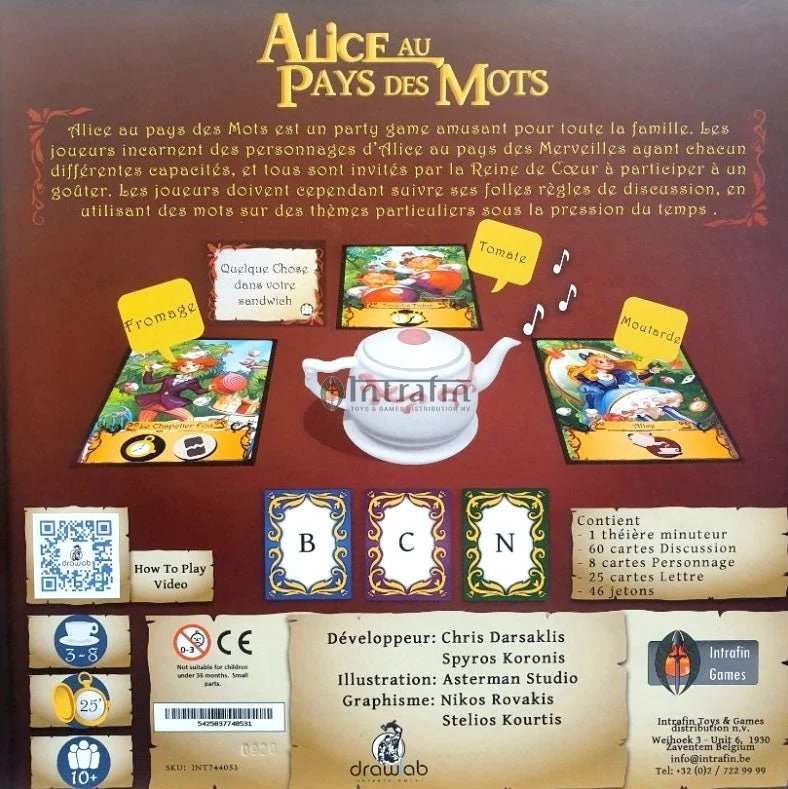 Alice Au Pays Des Mots