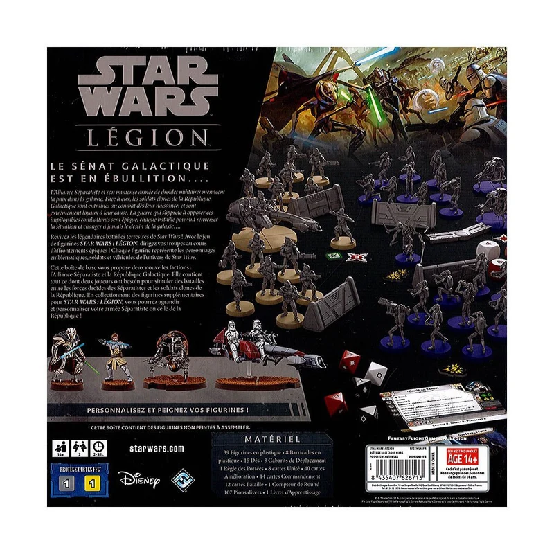 Star Wars : Légion - Boîte de base Clone Wars