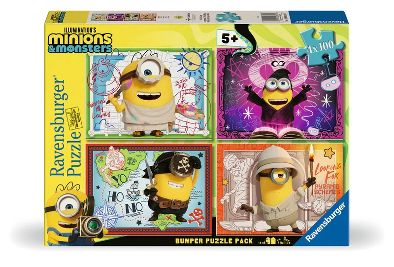 Minions 3 Ooops (4x100 pcs)
