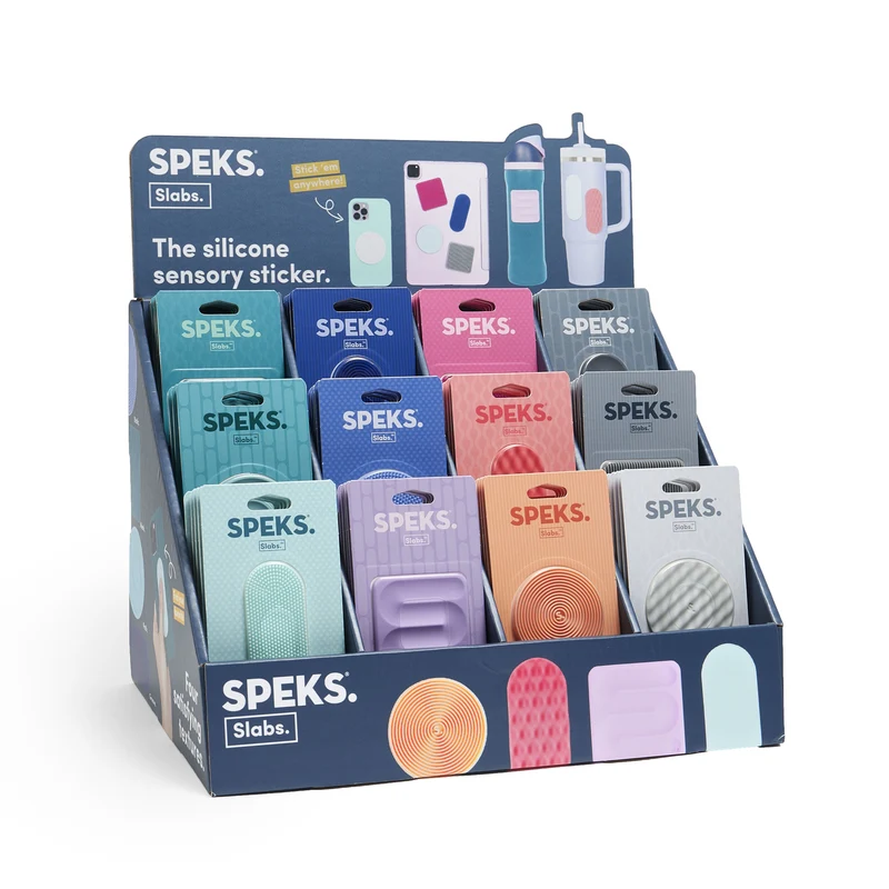 Spek autocollant sensoriel en sillicone