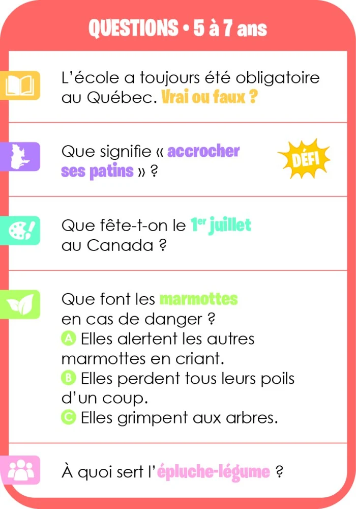 Le quiz trop l'fun du Québec