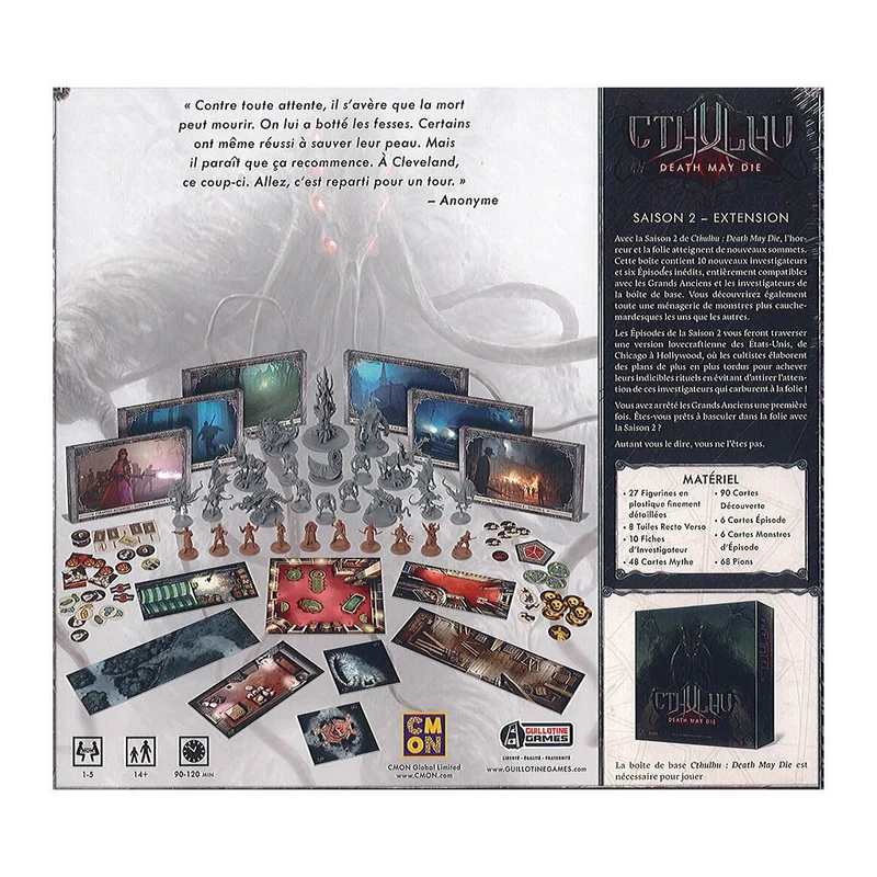 Cthulhu : Death May Die - Saison 2