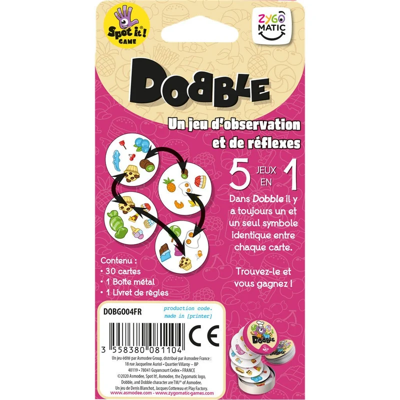 Dobble - Gourmandise