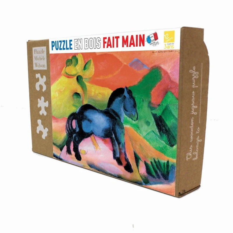 Puzzle MW - 12 p - Cheval bleu - Frantz Marc