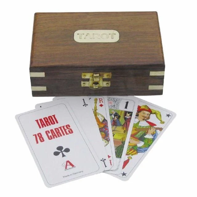 Coffret Sheesham / Laiton - Tarots
