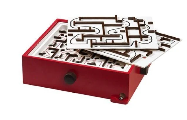 Labyrinthe Brio - Rouge - 3 plateaux